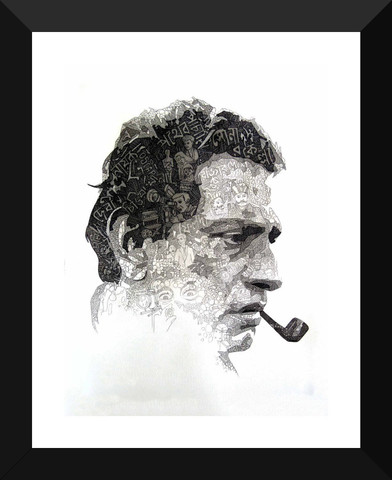 satyajit ray sketch drawing