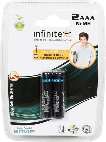 Envie AAA 1100 mA 1.2 V NiMH (4 Pcs.) Battery - Envie : Flipkart.com