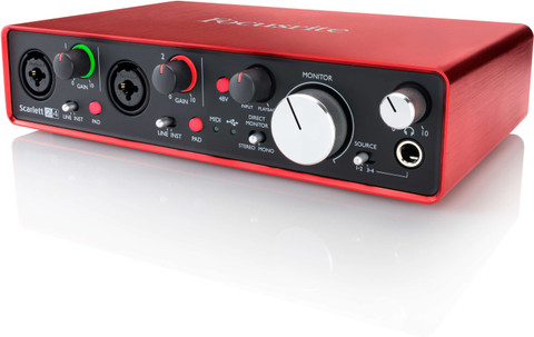 Focusrite Scarlett 2i4 USBオーディオインターフェース Focusrite Scarlett 2i4 (2nd Gen) USB Audio Interface