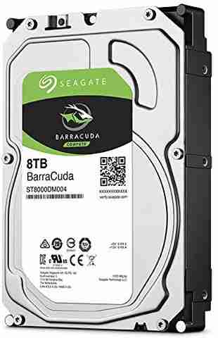 未使用品 Seagate8TB SATA ハードディスク HDD Seagate Barracuda 8 TB Desktop Green SATA Internal Hard Disk Drive