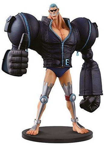 BANPRESTO One Piece 6.7-Inch Film Gold Franky DXF Sculpture