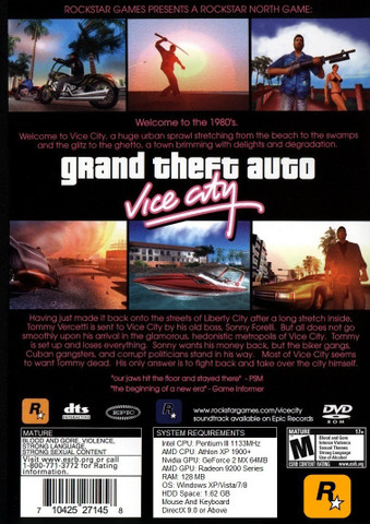 GTA VICE CITY (full edition) Price in India - Buy GTA VICE CITY