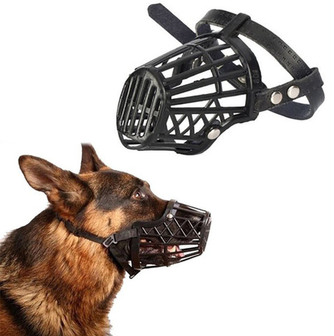 mesh cover dog's mouth