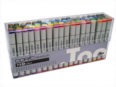 Flipkart.com | COPiC Sketch Marker Set 72 A - Sketch
