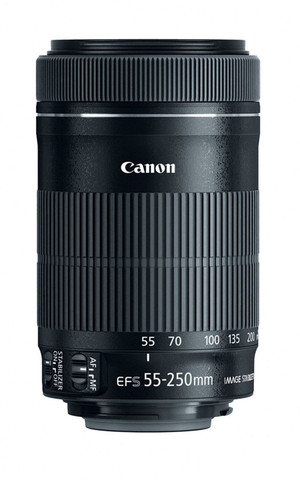 Canon EF-S 55-250mm F4-5.6 IS STM for SLR Cameras Telephoto