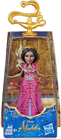 DISNEY PRINCESS Collectible Jasmine Small Doll in Pink Dress Inspired by  Aladdin Live-Action Movie, Toy for Kids Ages 3 and Up, 3.5 Inches -  Collectible Jasmine Small Doll in Pink Dress Inspired