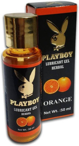 NightBlue PlayBoy Herbal Lubricant Gel - Orange Flavour Lubricant Price in  India - Buy NightBlue PlayBoy Herbal Lubricant Gel