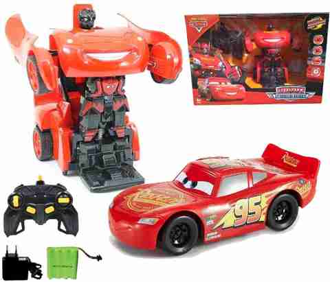 Rust Eze Robot HALO NATION Disney Cars McQueen Transformer - Remote Controlled ...