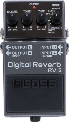 BOSS Digital Reverb RV-5 デジタルリバーブ BOSS BOSS RV-5 Digital Reverb Damper & Sustain Pedal Price in