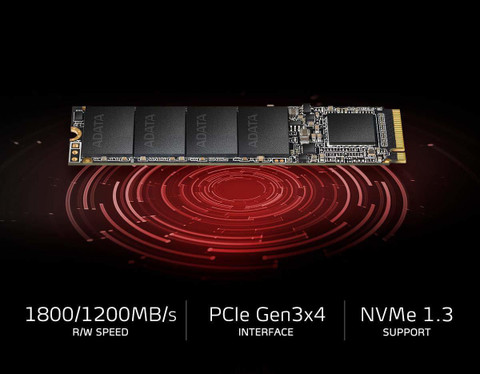 ADATA XPG SX6000 Lite PCIe NVMe M.2 2280 512 GB Laptop Black PCIe