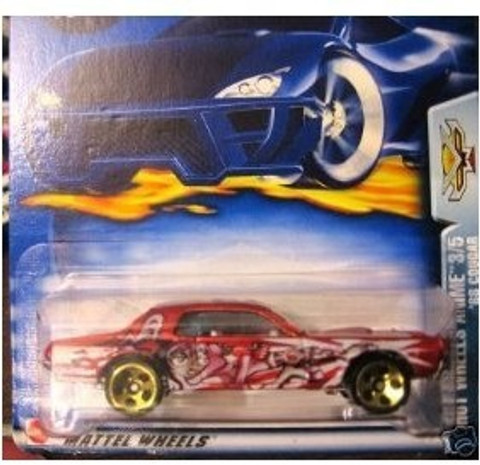 HOT WHEELS Anime 3/5 2003 072 '68 COUGAR 1:64 Scale - Anime 3/5
