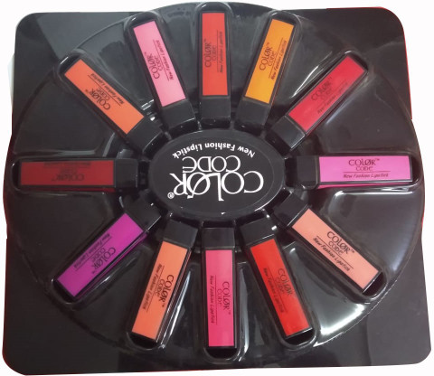 Color Code Matte Lipstick 12 Shades ( 4.8ml ) - Price in India