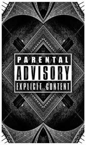 parental advisory content wallpaper
