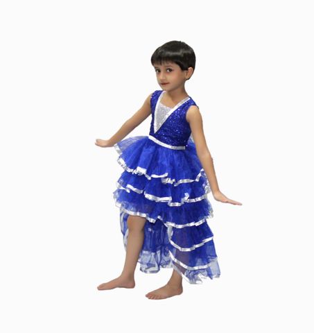 fancy dress blue Blue Princess Halloween Costume for Girls  Teetot & Co., Inc