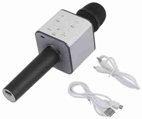 TSV Q7 Wireless Electric Singing Mike Handheld Microphone - TSV