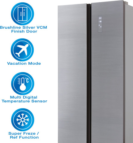 KORYO by Big Bazaar 509 L Frost Free Side by Side Refrigerator
