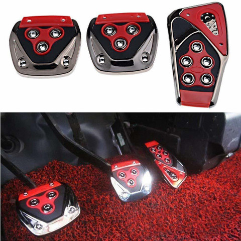 Clutch & Brake Pedal Pad Cover For GM Cars - Fits Buick, Cadillac, Chevy, Olds, Pontiac 1971-2005