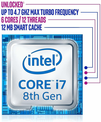 CPU Intel Core i7-8700K Amazon.in: Buy Core i7-8700K 8th gen TRAY Online at Low