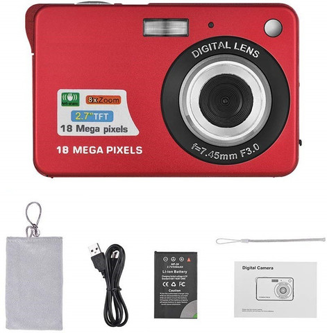Flipkart.com | Buy Buddymate 18MP Digital Camera With 8X Optical