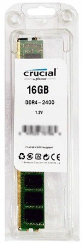 Crucial 16GB 2666 MHz DDR4 PC4-21300 DDR4 16 GB PC DDR4 SDRAM