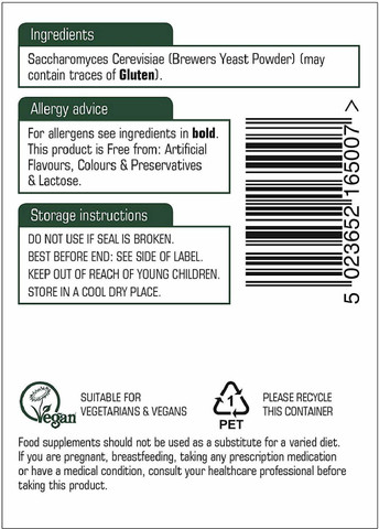 Natures Aid Brewers Yeast 300g - Natural Source Of B-Vitains, Aino