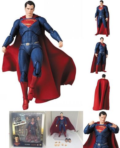 Topsale Justice League DC MAFEX Superman PVC Action Figure Toy