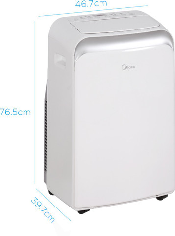 Flipkart.com | Buy Midea 1 Ton Portable AC - White Online at best