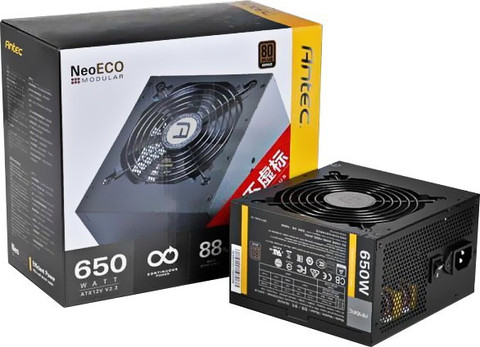 Antec NeoEco 650M 80 Plus BRONZE 650 Watt 88 Efficiency 650 Watts