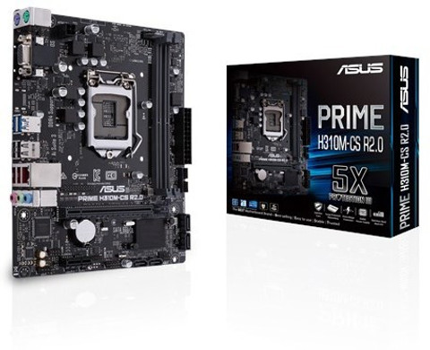PRIME H310M-AT R2.0＋Core i5 8500＋DDR4 8G ASUS PRIME H310M-CS R2.0 LGA1151Socket Micro-ATX Intel H310