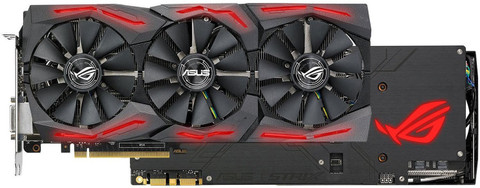 ASUS ROG-STRIX-GTX1080TI-O11G-GAMING GeForce 11GB OC Edition VR