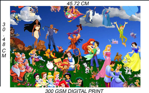 Disney Character Art Collection ポスター Disney Character Art Collection ポスター 【公式通販】