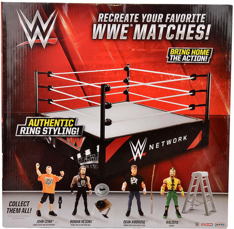 WWE BOXセット World Wrestling Entertainment WWE Ring Playset, Multicolor - WWE