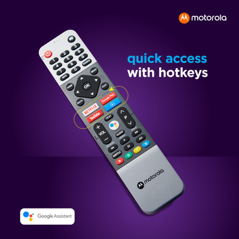 テレビ Rukkyan MOTOROLA ZX 127 cm (50 inch) Ultra HD (4K) LED Smart Android TV