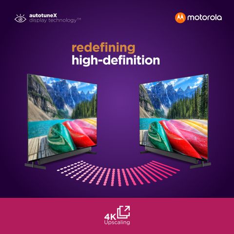 MOTOROLA ZX 127 cm (50 inch) Ultra HD (4K) LED Smart Android TV