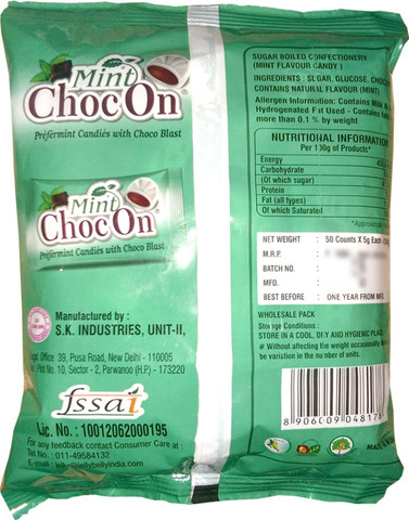Mahak Mint ChocOn | Pouch Mint and Chocolate Candy Price in India