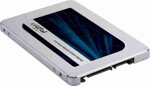 Crucial MX500 500GB 3D NAND SATA 2.5 Inch 500 Laptop, Desktop Grey