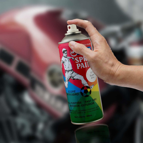 スパロー　a-rt ABRO Spray Paint Super Zinc SP-Z1-317 Multicolor Spray Paint 400