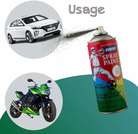 スパロー　a-rt ABRO Spray Paint Super Zinc SP-Z1-317 Multicolor Spray Paint 400