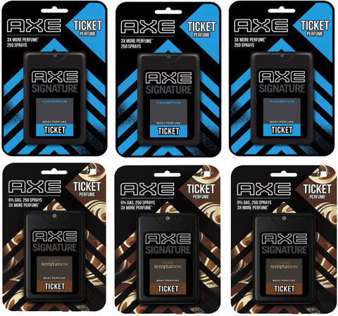 Deodorant Axe Chocolate Mini Ticket Dark Temptation Deodorant Axe Signature Intense Mini Ticket Body Perfume 10ml