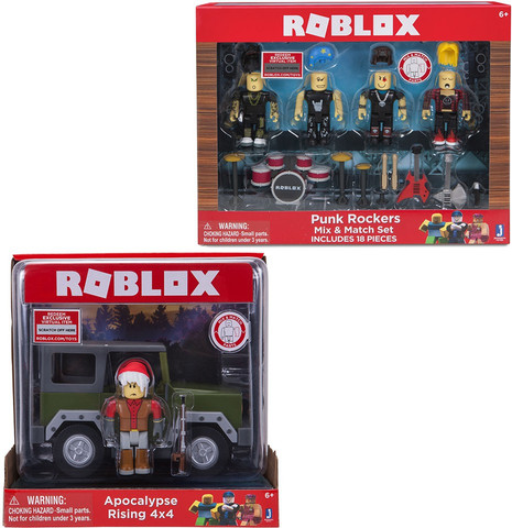 Roblox Apocalypse Rising 4×4フィギュア Jazwares Roblox Apocalypse Rising Vehicle & Roblox Punk - Roblox