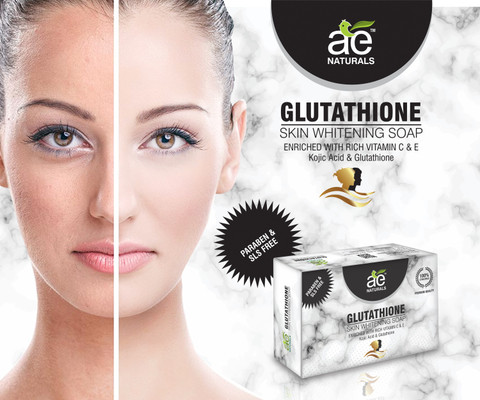 nature glutathione soap Glutathione Skin Lightening Soap 75gm with Kojic Acid & Vitamin C, E main image 1