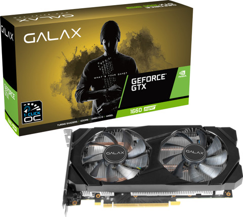GALAX 1660 Super 1-Click OC GDDR6 6 GB NVIDIA Chipset 192 bit 1800