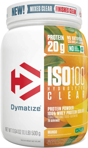 DYMATIZE ISO100 CLEAR Whey Protein Price in India - Buy DYMATIZE ISO100  CLEAR Whey Protein online at Flipkart.com