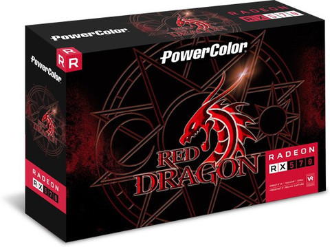 PowerColor Red Dragon Radeon RX 570 8GB - AXRX 570 8GBD5