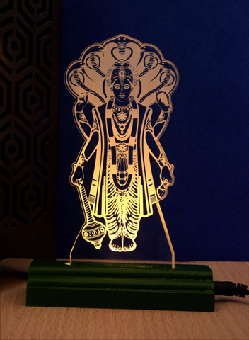 3d image of vishnu