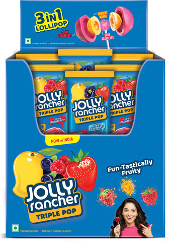 Jolly Rancher Triple Pop Assorted Pouch 190gm Mix Lollipop Price Jolly Rancher Triple Pop Assorted Pouch 190gm Mix Lollipop Price