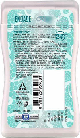 Engage Damen-Taschenparfüm Set – 3 X 18 Ml Duft (Floral Fresh, Sweet Blossom, Cool Aqua)
