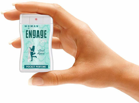 Engage Damen-Taschenparfüm Set – 3 X 18 Ml Duft (Floral Fresh, Sweet Blossom, Cool Aqua)