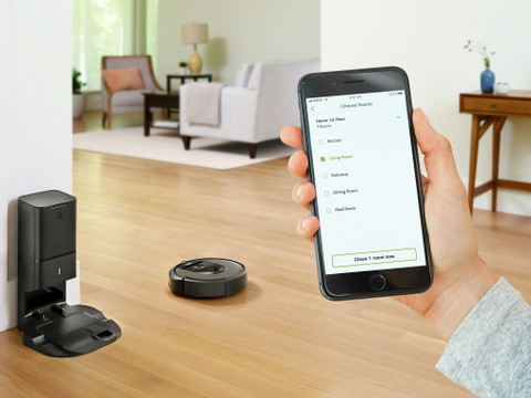 irobot Roomba i7+ (i7558) Robotic Floor Cleaner with Reusable Dust