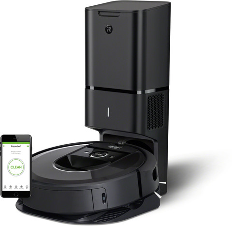 irobot Roomba i7+ (i7558) Robotic Floor Cleaner with Reusable Dust
